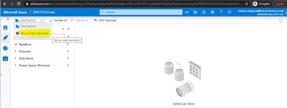 Implementing CI_CD with ADF 06