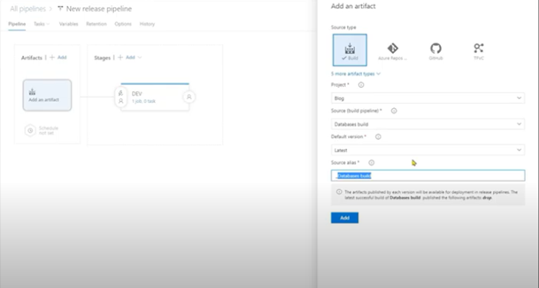 Creating your first Azure DevOps Release Pipeline