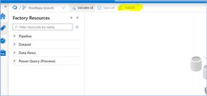 Git Configuration for Azure Data Factory: Deploying Existing Branches ...