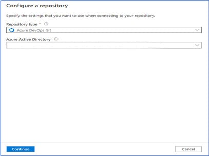 Deploy existing data factory repository brand on a new environment via Git configuration 3 Nitor Infotech