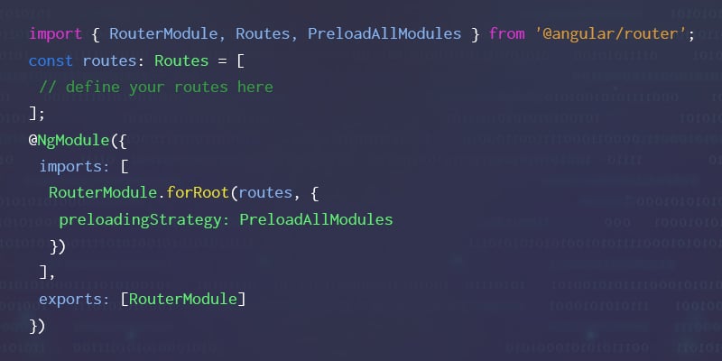 Preload all modules in Angular Nitor Infotech