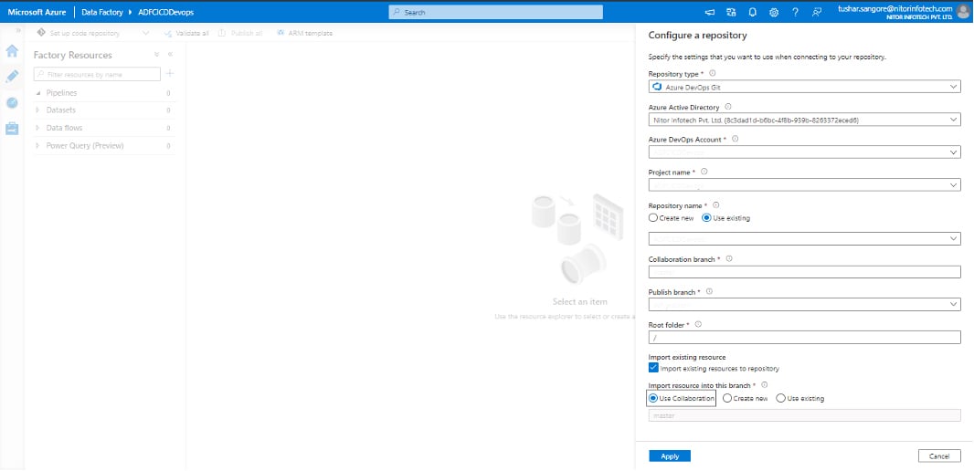 Implementing CI_CD with ADF 07