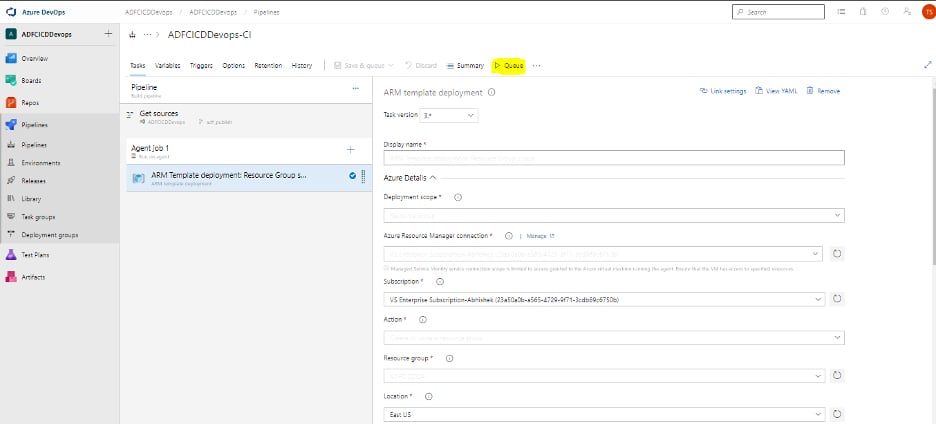 Implementing CI_CD with ADF 20