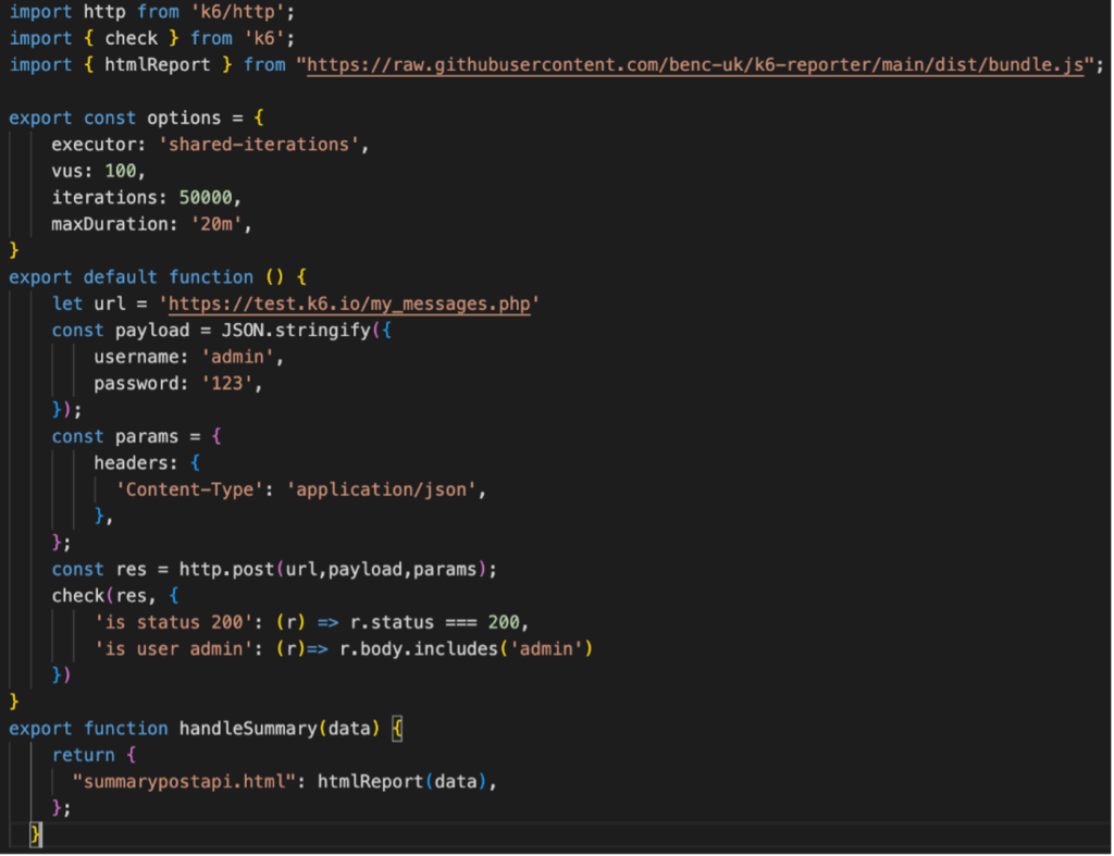 HTTP post request