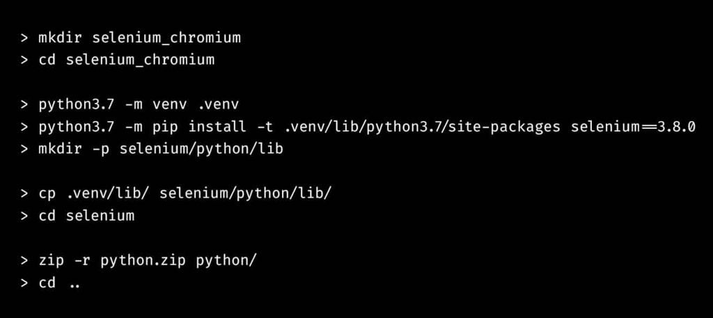 Preparing Python Library