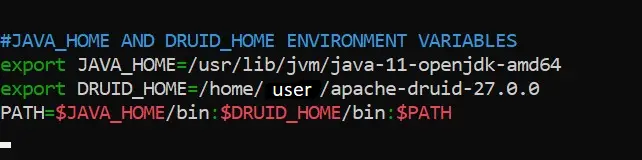 Set Environment Variables