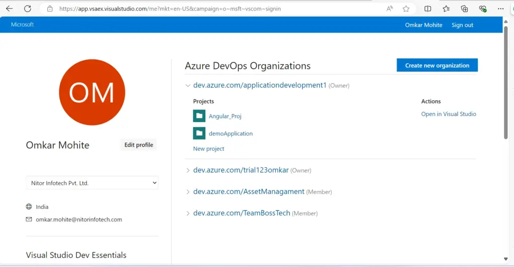 Azure DevOps Board