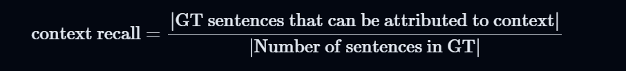 Context Recall