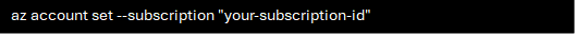 AZ account set