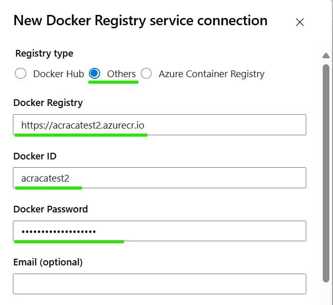 b-configure-service-connections-in-azure-devops-service-connection-1-docker-registry-v1