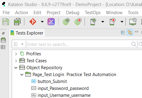 object-repository