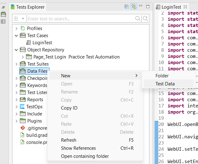 test-data-folder