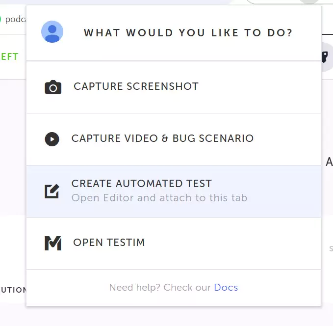 First Test Case Creation